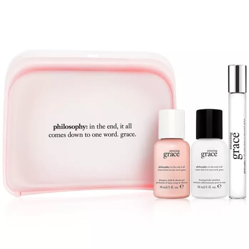 Philosophy 3 Piece Sample Swt with Case - New!